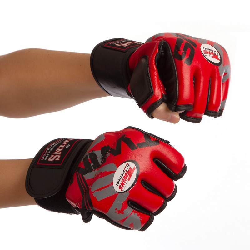 Рукавиці для змішаних єдиноборств MMA TWN TW-001 M-XL кольори в асортименті
