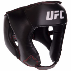 Шолом боксерський відкритий PU UFC UBCF-75182 чорний