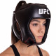 Шолом боксерський відкритий PU UFC UBCF-75182 чорний