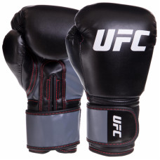 Боксерські рукавиці UFC Boxing UBCF-75605 10 унцій чорний