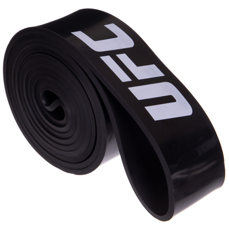 Гума петля для підтягувань та тренувань стрічка силова UFC POWER BANDS UHA-69168 HEAVY чорний