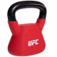 Гиря тренувальна цільна з PVC покриттям UFC UHA-69693 вага 6кг червоний
