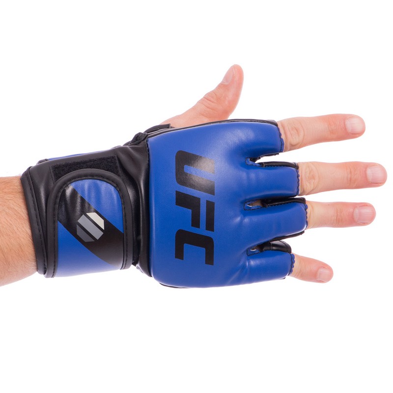 УЦЕНКА Рукавиці для змішаних єдиноборств MMA UFC Contender UHK-69142 L-XL синій
