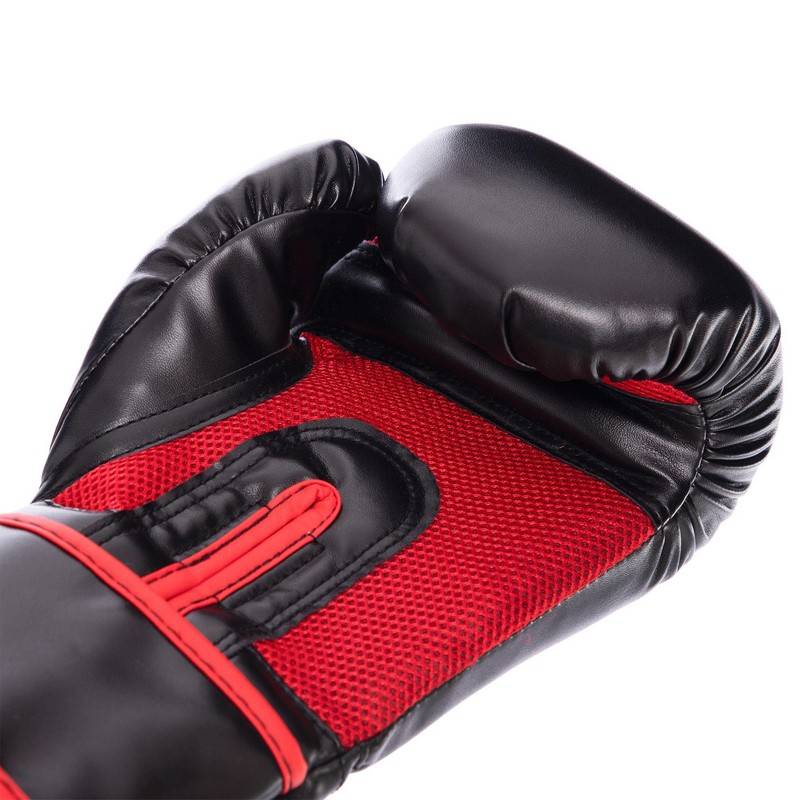 Боксерські рукавиці UFC Myau Thai Style UHK-69680 14 унцій чорний