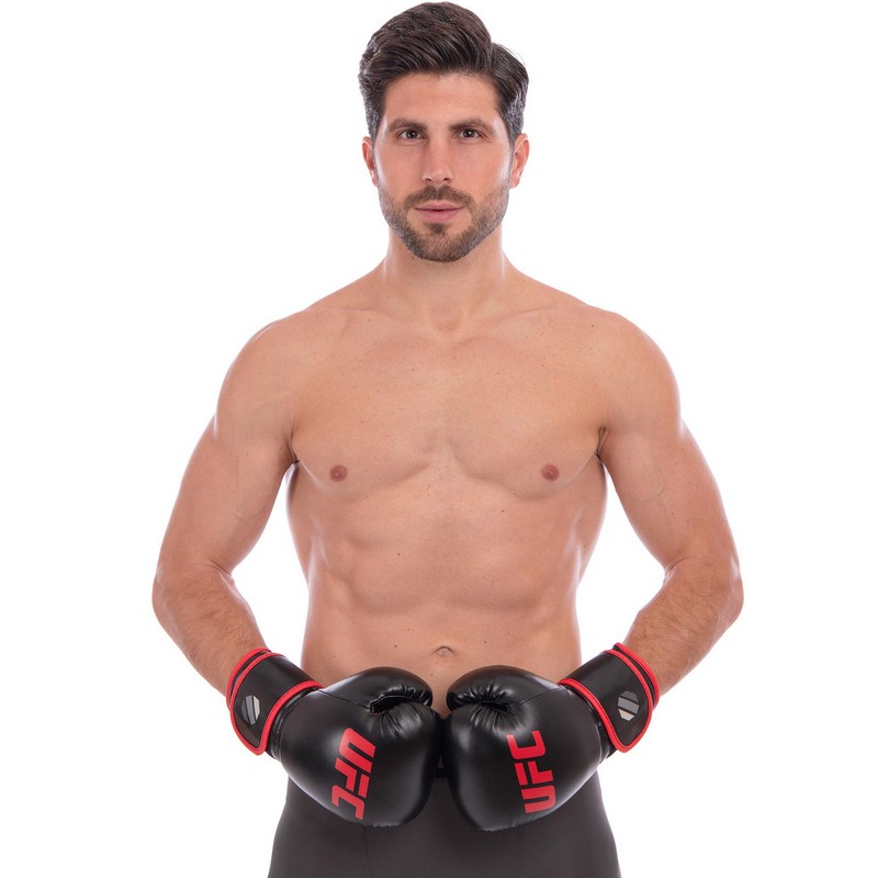 Боксерські рукавиці UFC Myau Thai Style UHK-69744 16 унцій чорний