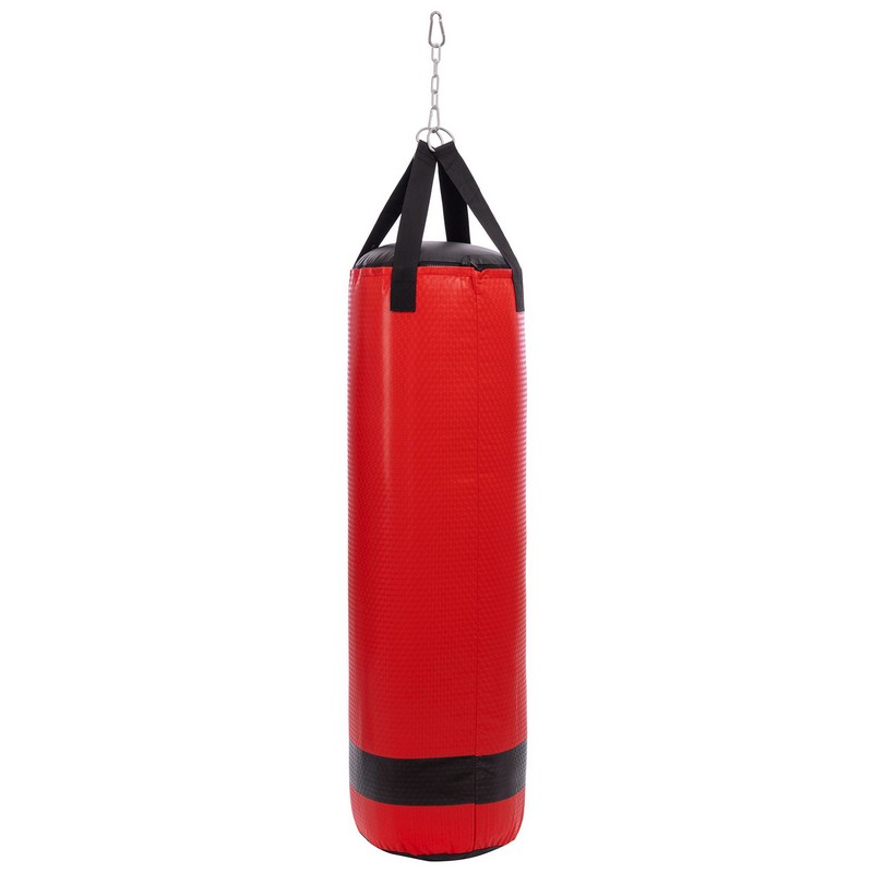 Мішок боксерський Циліндричний PVC UFC MMA UHK-69747 117х33см червоний
