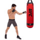 Мішок боксерський Циліндричний PVC UFC MMA UHK-69747 117х33см червоний