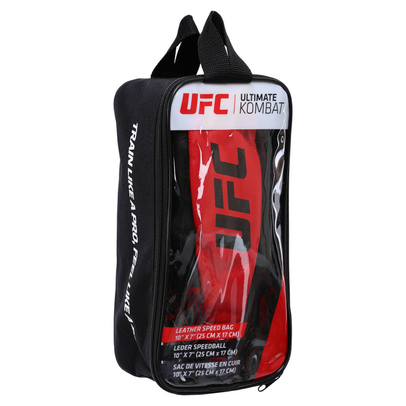 Груша боксерська підвісна краплеподібна пневматична UFC UHK-69750 25см 10х7