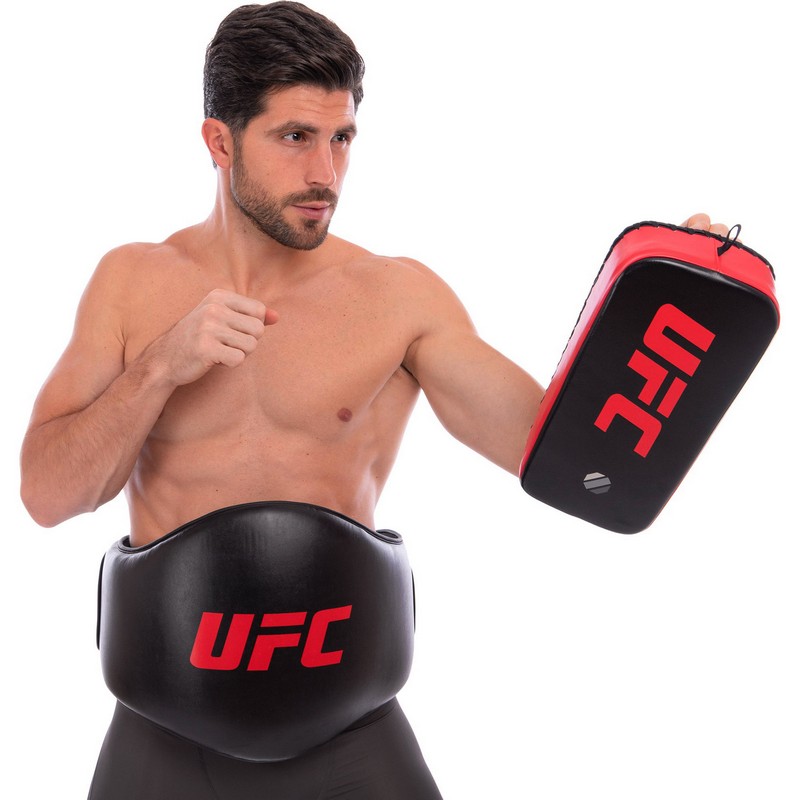 Макивара пряма UFC Contender UHK-69755 39,5x20,5x17см 1шт чорний-червоний