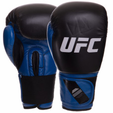 Боксерські рукавиці UFC PRO Compact UHK-75001 S-M синій-чорний
