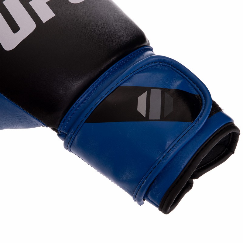 Боксерські рукавиці UFC PRO Compact UHK-75002 L синій-чорний