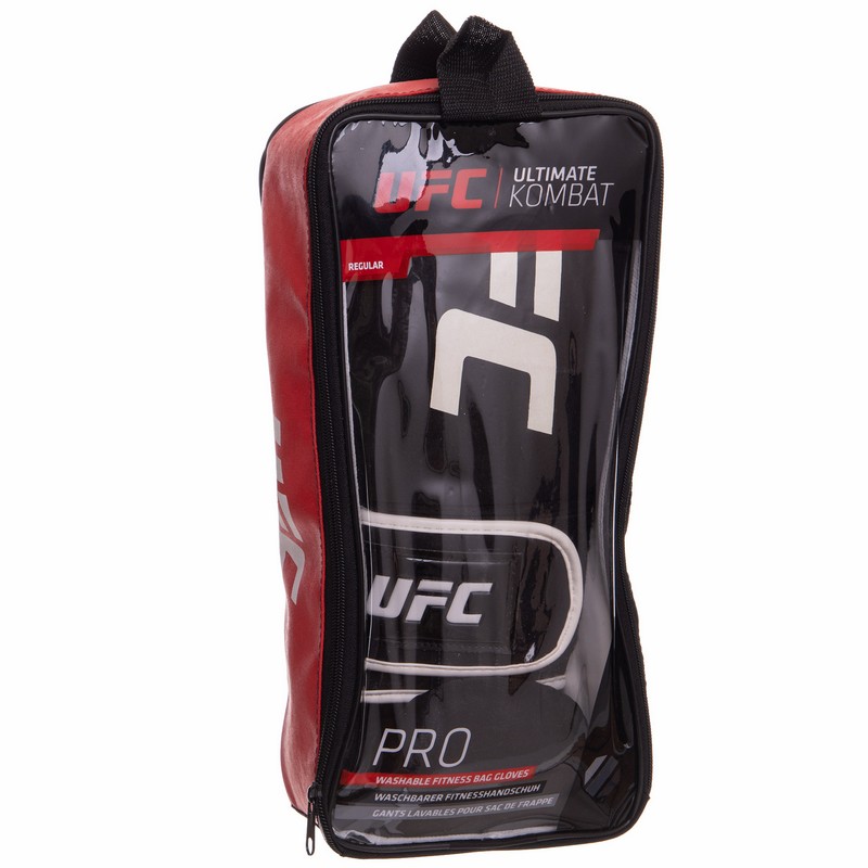 Боксерські рукавиці UFC PRO Washable UHK-75023 S-M білий