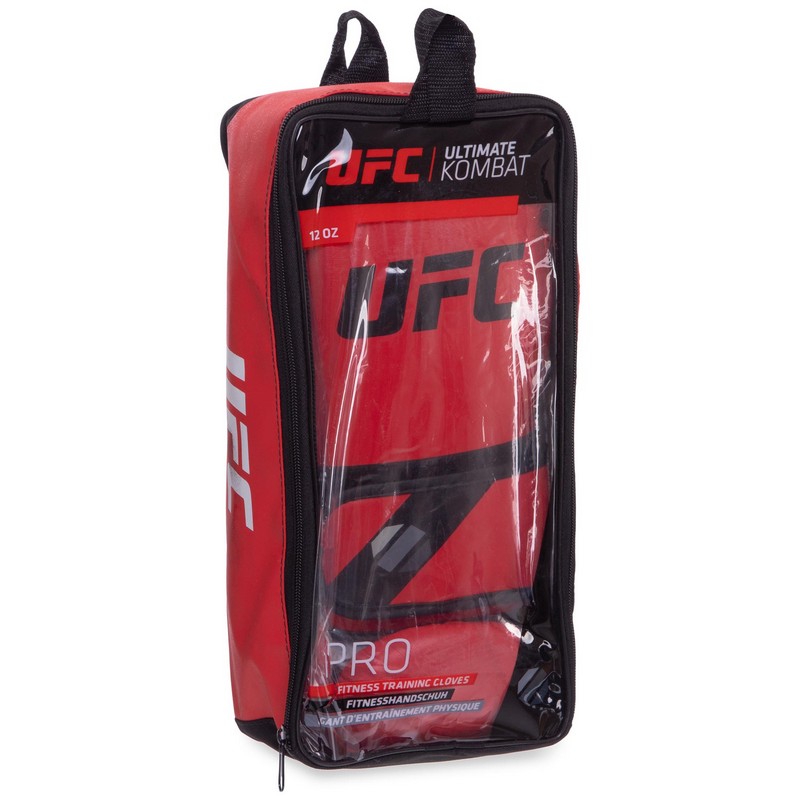 Боксерські рукавиці UFC PRO Fitness UHK-75031 12 унцій червоний