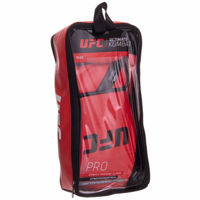 Боксерські рукавиці UFC PRO Fitness UHK-75033 16 унцій червоний