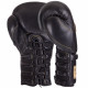 Боксерські рукавиці шкіряні на шнурівці UFC PRO Prem Lace Up UHK-75047 18унцій чорний