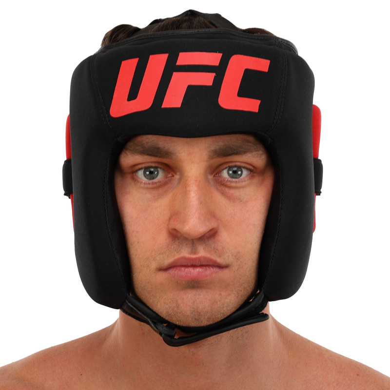 Шолом боксерський відкритий неопреновий UFC PRO UHK-75060 S-M чорний