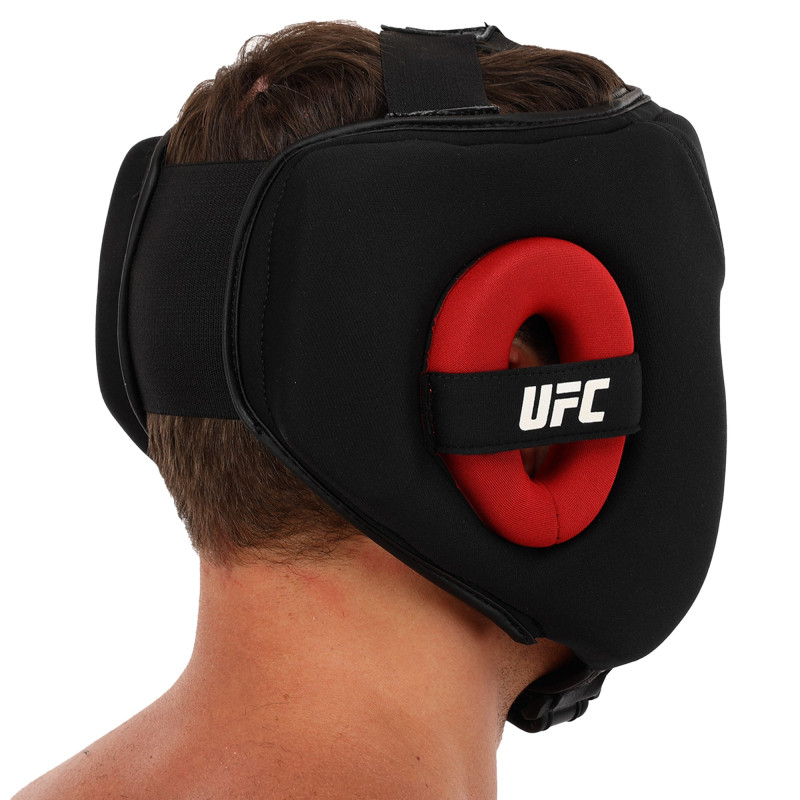 Шолом боксерський відкритий неопреновий UFC PRO UHK-75060 S-M чорний