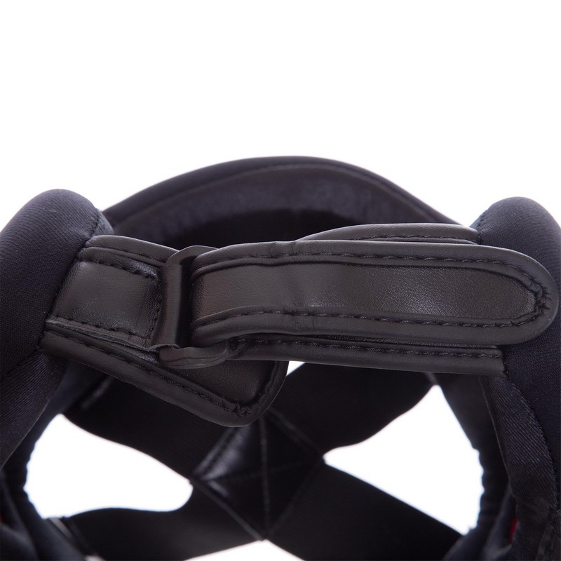 Шолом боксерський з повним захистом шкіряний UFC PRO UHK-75061 L-XL чорний