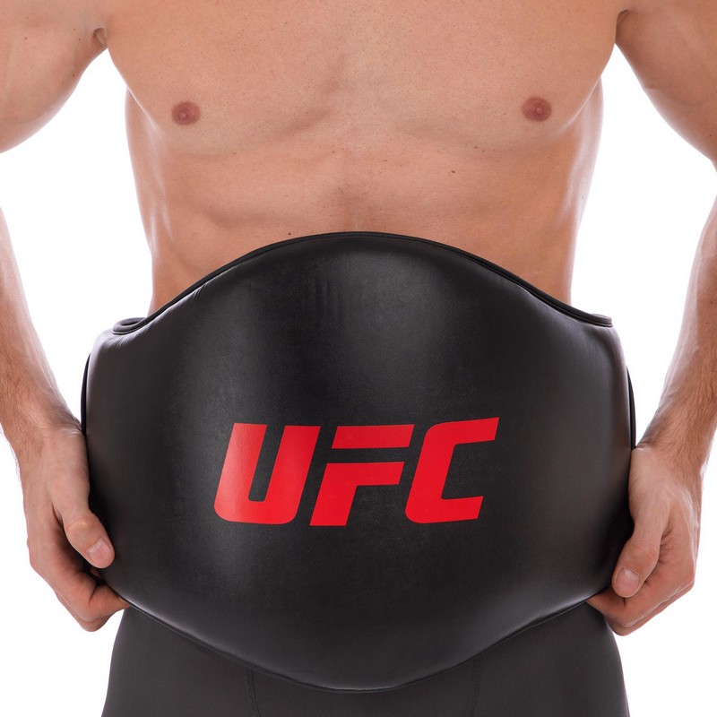 Пояс тренера для відпрацювання ударів PU UFC PRO UHK-75076 чорний