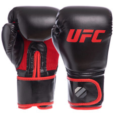 Боксерські рукавиці UFC Myau Thai Style UHK-75125 10 унцій чорний