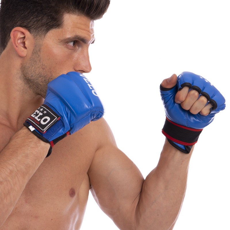 Рукавиці для змішаних єдиноборств MMA VELO ULI-4023 S-XL кольори в асортименті