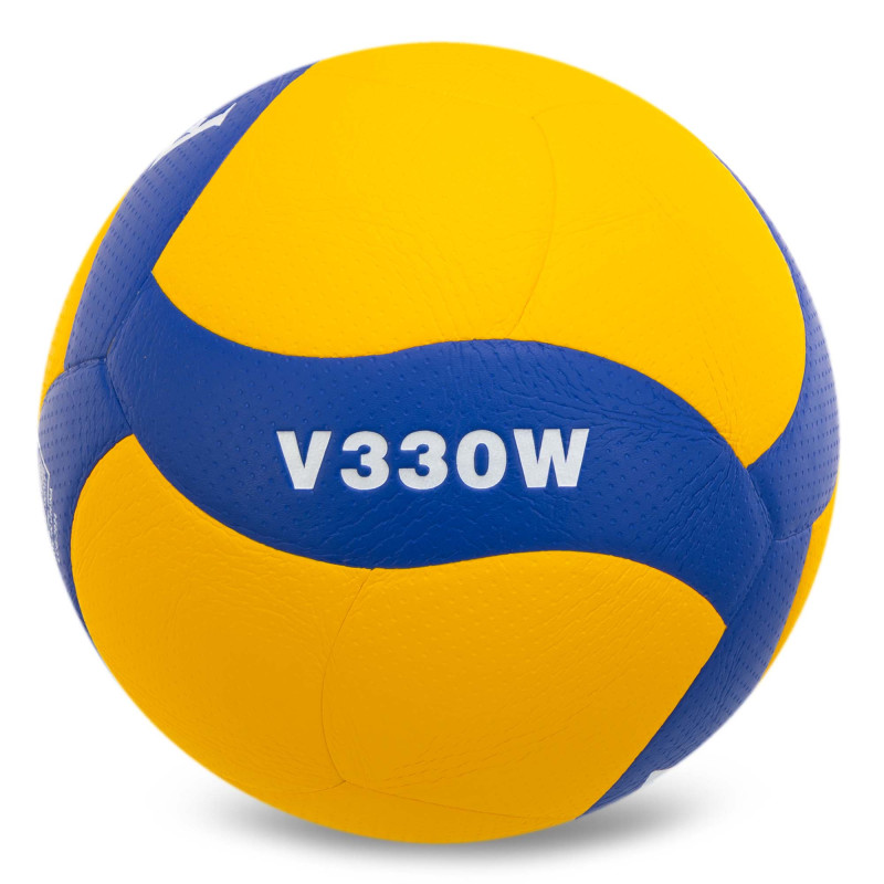 М'яч волейбольний FOX V330W-F №5 PU жовтий-синій