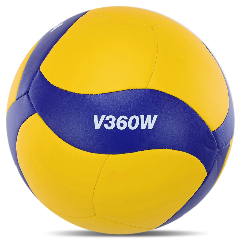 М'яч волейбольний MIKASA V360W №5 PU жовтий-синій