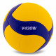 М'яч волейбольний MIKASA V430W №4 PVC жовтий-синій