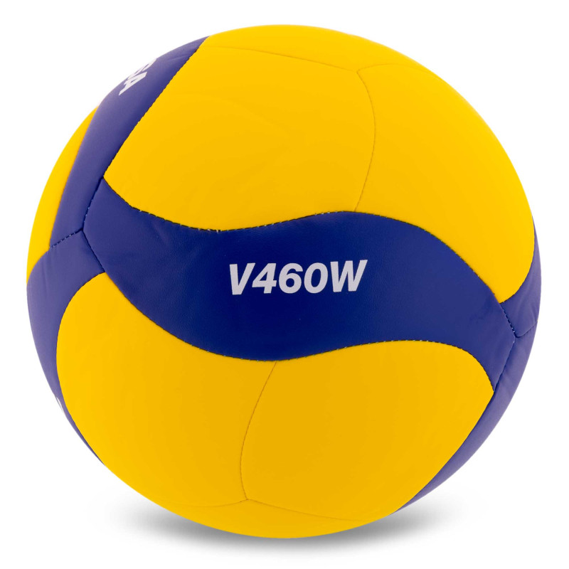 М'яч волейбольний MIKASA V460W №4 PU жовтий-синій