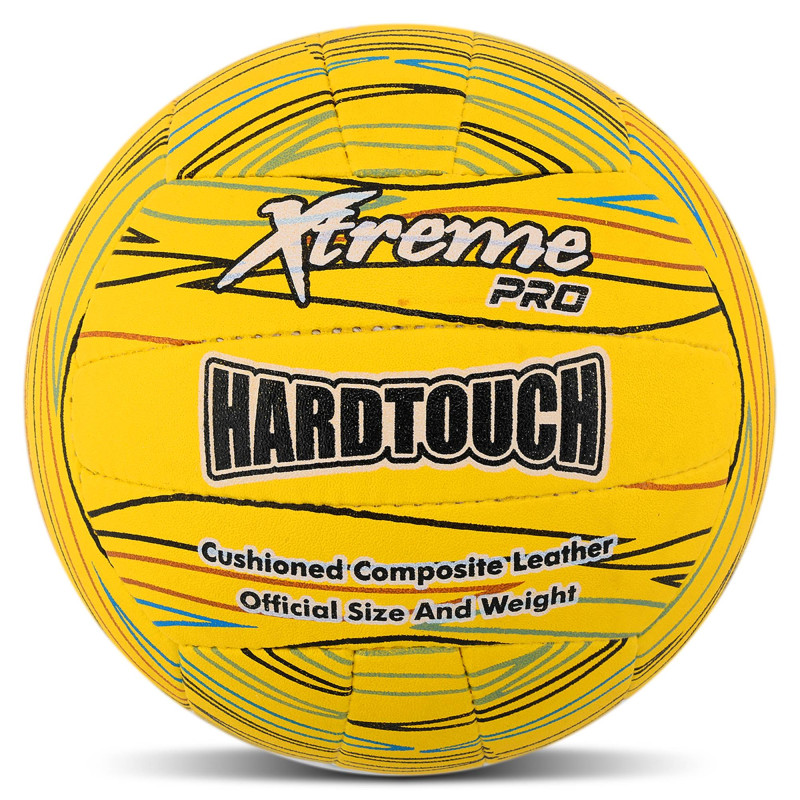 М'яч волейбольний Composite Leather HARD TOUCH VB-4056 №5 жовтий