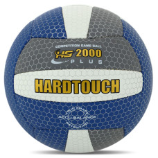 М'яч волейбольний HARD TOUCH VB-4387 №5 PU синьо-сірий-білий