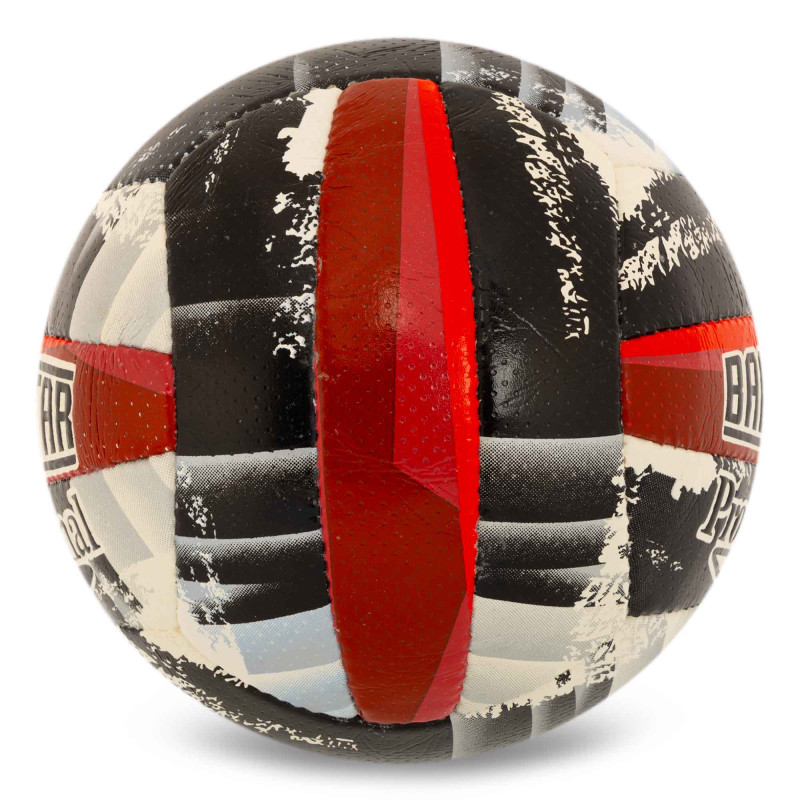 М'яч волейбольний BALLONSTAR SV-4W GOLD VB-5217 №5 PU сірий-червоний