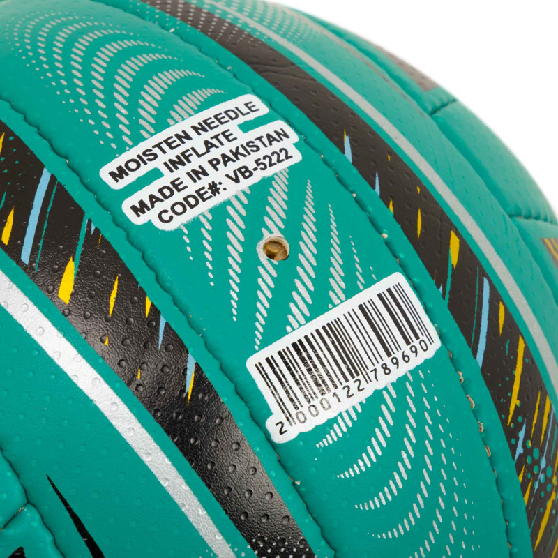 М'яч волейбольний Composite Leather BALLONSTAR BS500CP VB-5222 №5 бірюзовий