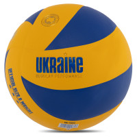 М'яч волейбольний UKRAINE VB-7500 №5 PU жовтий-синій