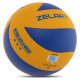 М'яч волейбольний ZELART VB-7700 №5 PU жовтий-синій