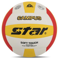 М'яч волейбольний STAR CAMPUS VB4075C-34 №5 PU білий-жовтий-червоний