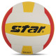 М'яч волейбольний STAR CAMPUS VB4075C-34 №5 PU білий-жовтий-червоний