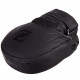 Лапа боксерська вигнута тренувальна шкіра ZELART VL-3312 25x18x5см 2штуки чорний