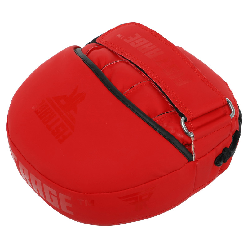Лапа боксерська вигнута тренувальна шкіра FISTRAGE VL-4151 23х19х9см 2штуки кольори в асортименті