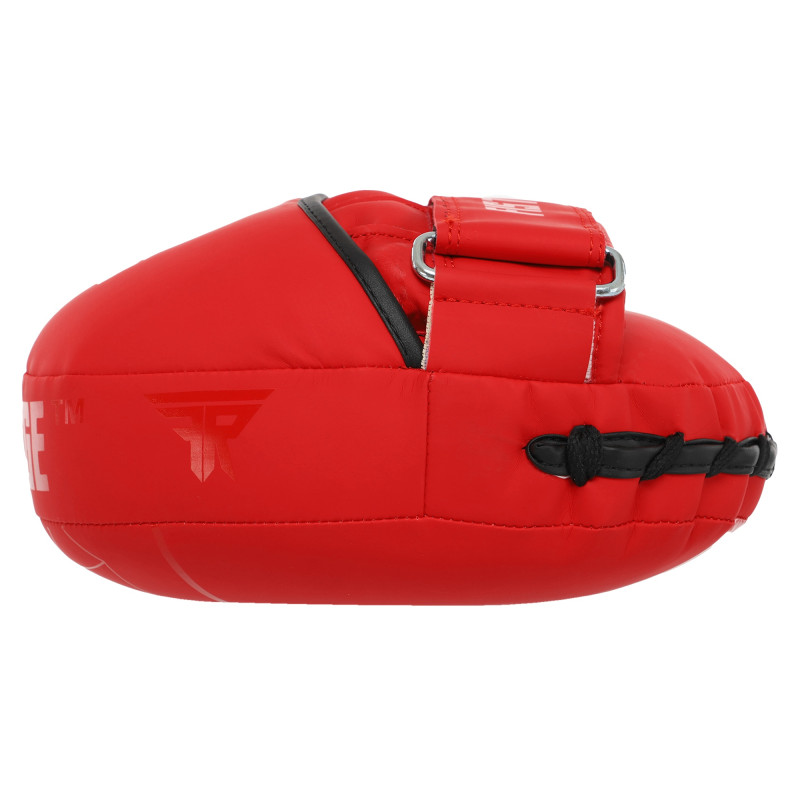 Лапа боксерська вигнута тренувальна шкіра FISTRAGE VL-4151 23х19х9см 2штуки кольори в асортименті