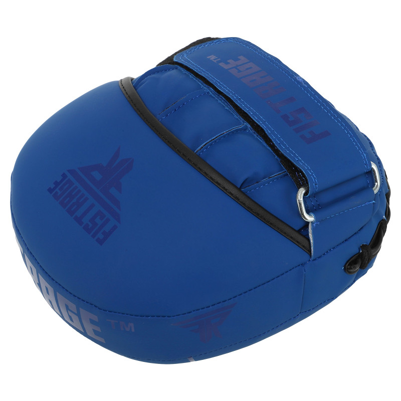 Лапа боксерська вигнута тренувальна шкіра FISTRAGE VL-4151 23х19х9см 2штуки кольори в асортименті