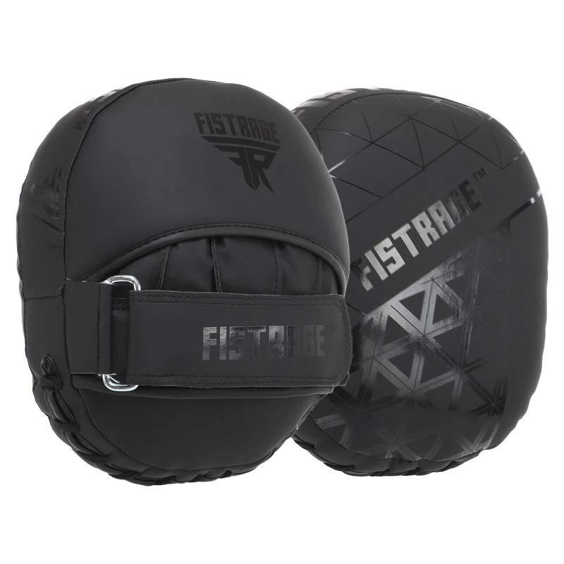 Лапа боксерська вигнута тренувальна шкіра FISTRAGE VL-4151 23х19х9см 2штуки кольори в асортименті