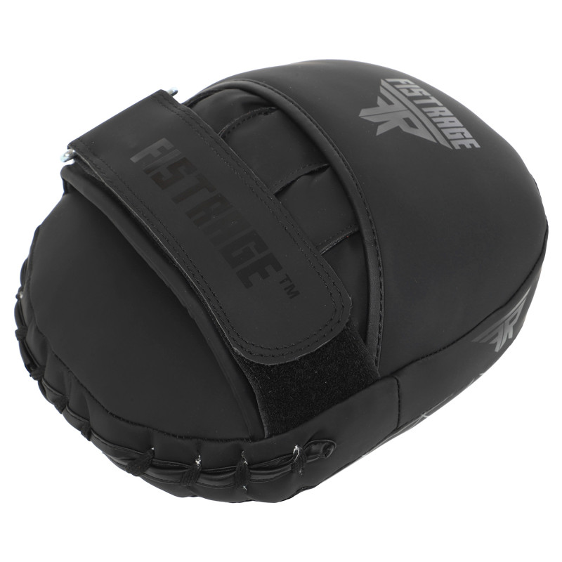 Лапа боксерська вигнута тренувальна шкіра FISTRAGE VL-4151 23х19х9см 2штуки кольори в асортименті