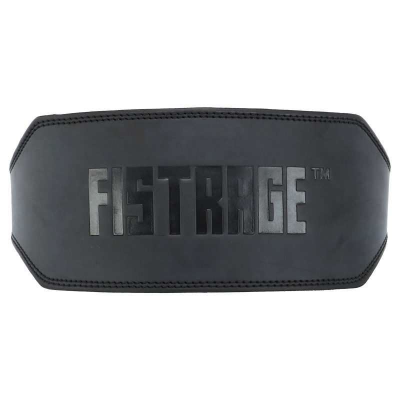 Пояс атлетичний шкіряний FISTRAGE VL-4163 спинка-15см розмір-L-XXL чорний