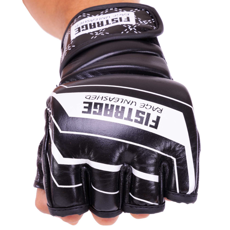 Рукавиці для змішаних єдиноборств MMA FISTRAGE VL-4296 S-XL кольори в асортименті