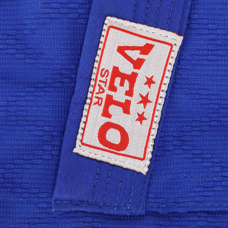 Кімоно для дзюдо куртка штани та пояс VELO VL-4417 140-180см синій