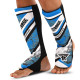 Захист гомілки та стопи для єдиноборств панчішного типу FISTRAGE BEAST VL-5135 S-XL синій-білий