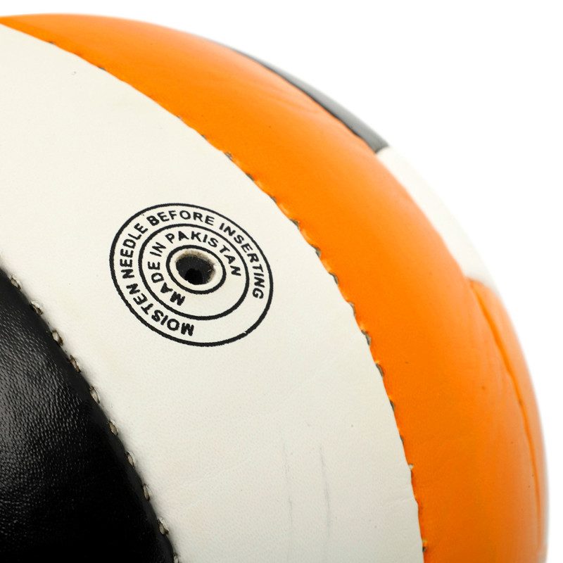 М'яч волейбольний LEGEND VECTOR VL-8445 №5 PU помаранчевий-чорний