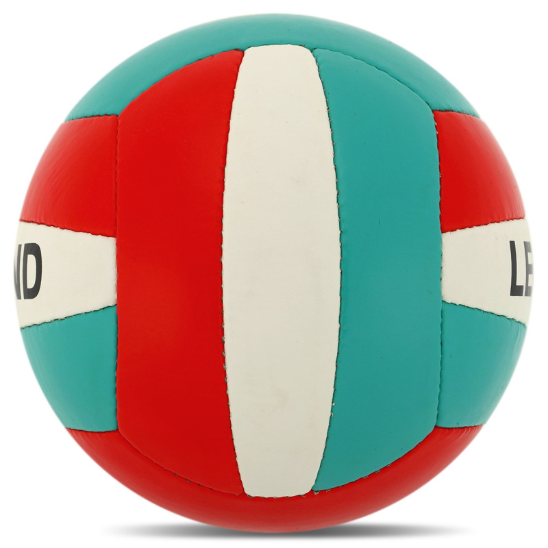 М'яч волейбольний LEGEND AIR VL-8446 №5 PU зелений-червоний