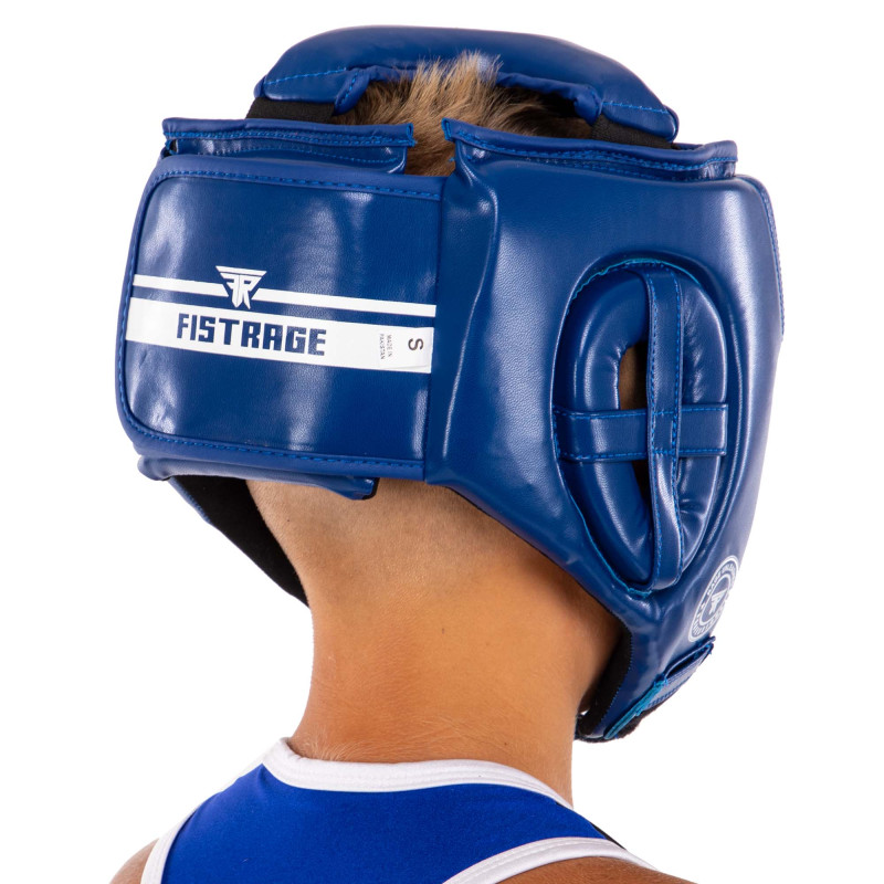 Шолом боксерський відкритий PU FISTRAGE VL-8452 S-XL кольори в асортименті